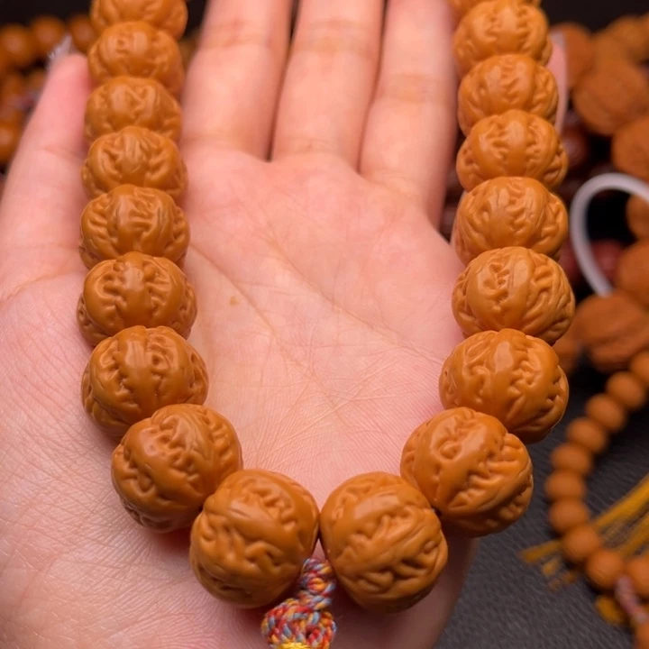 猴头核桃手串麻花手持