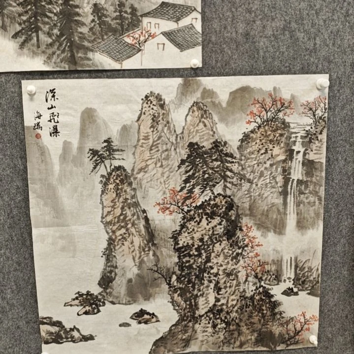 国画贾海瑞老师手绘