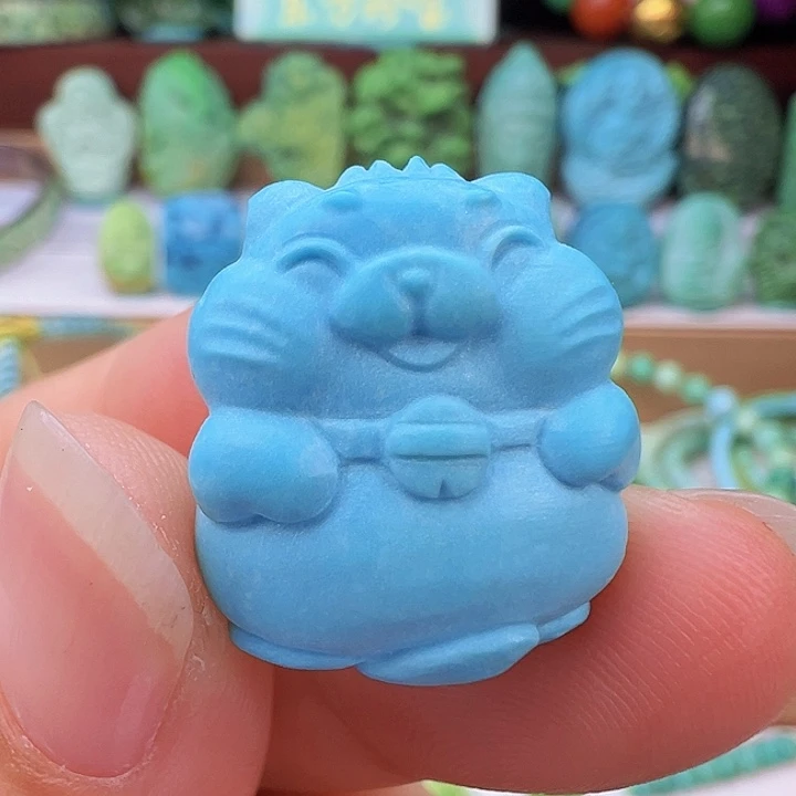 未镶嵌绿松石项链