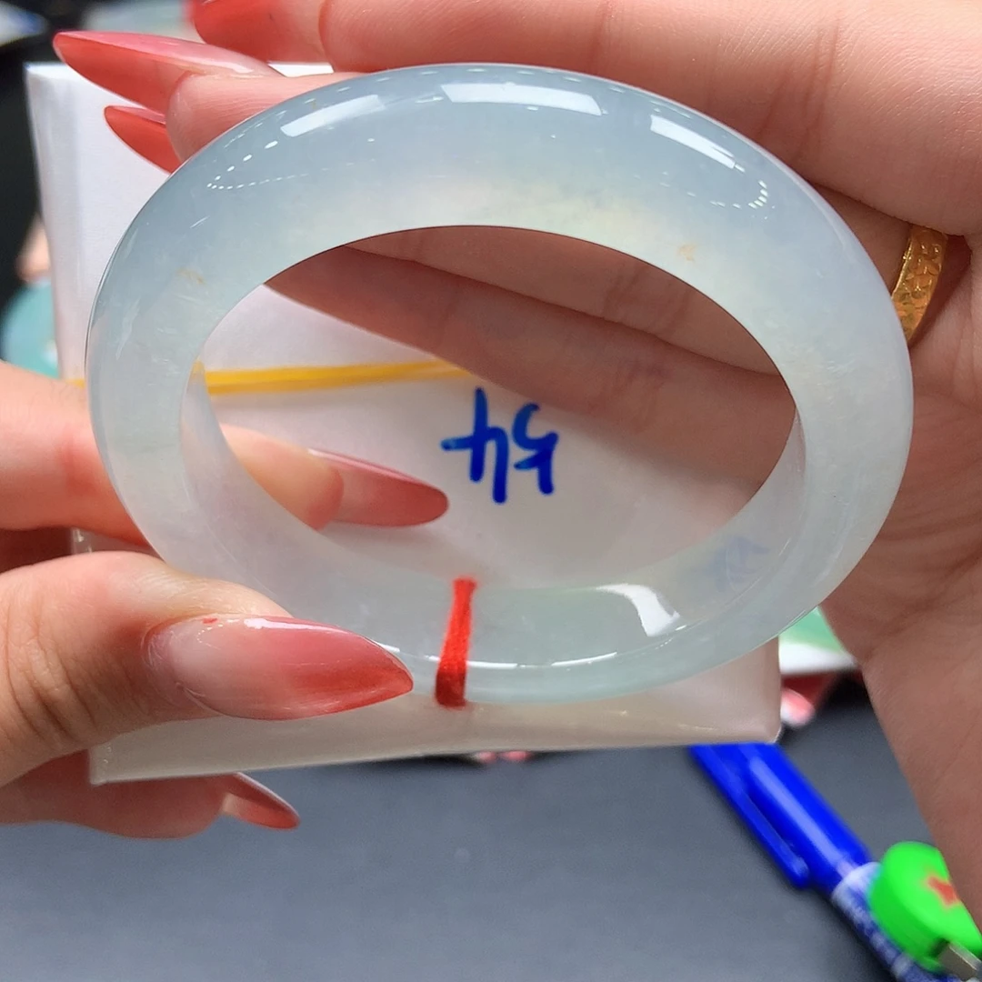 翡翠未镶嵌手镯22号