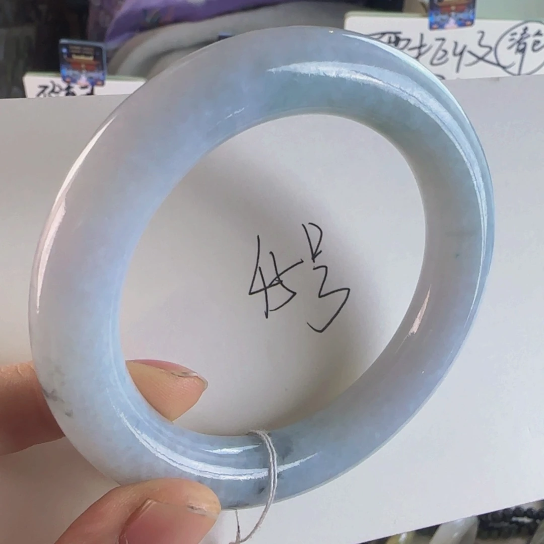 翡翠手镯未镶嵌老坑57.5