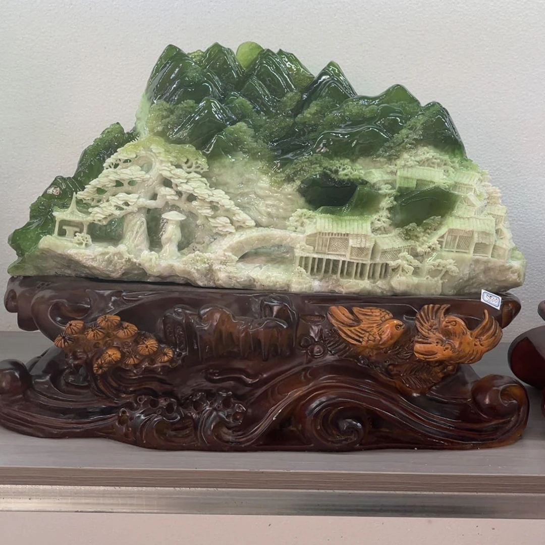 玉手工制作精品摆件