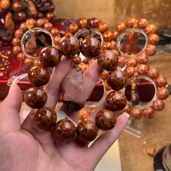 柏木（崖柏）手串/手链用****心