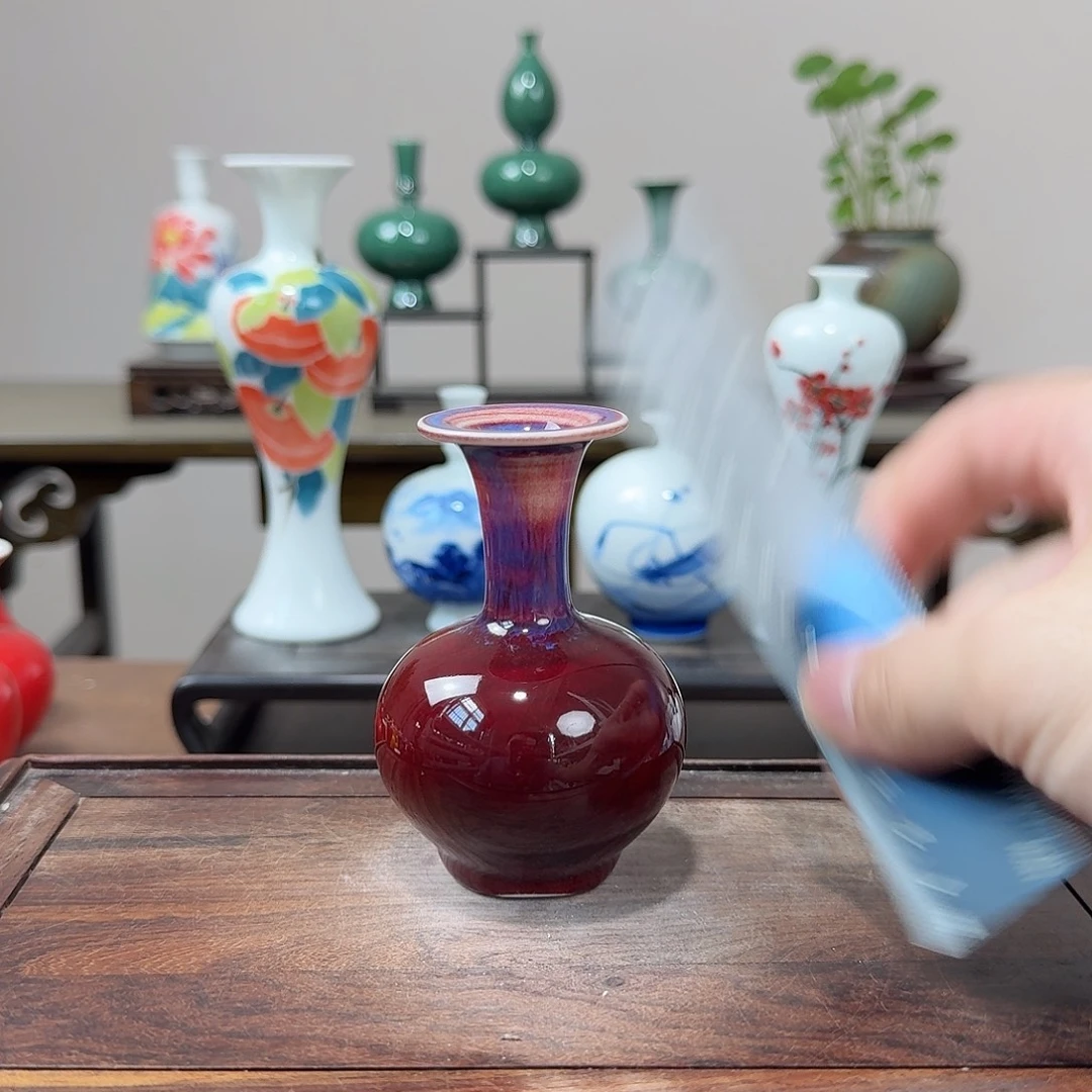 陶瓷手工非常迷你小花器