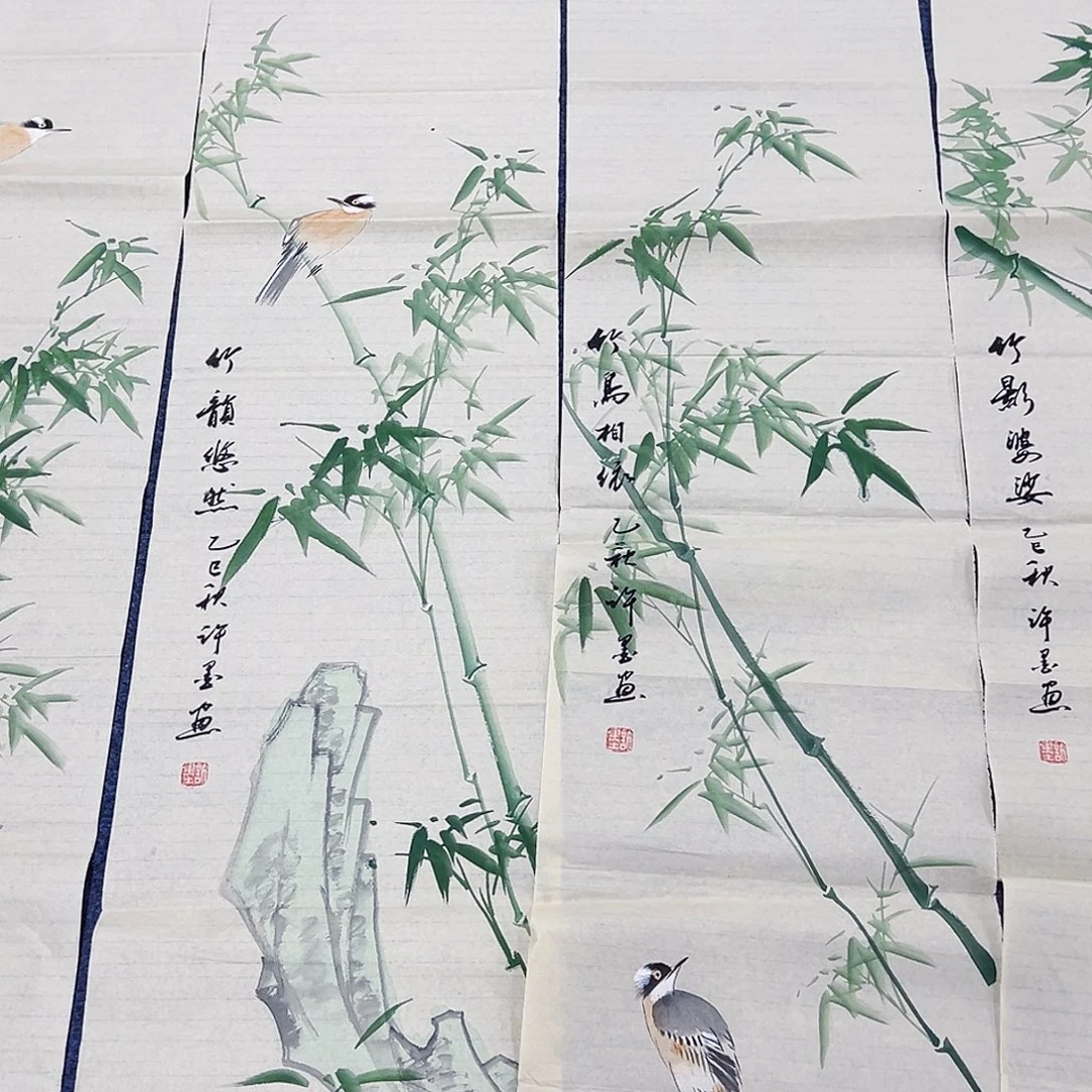国画事事顺心如意万事如意