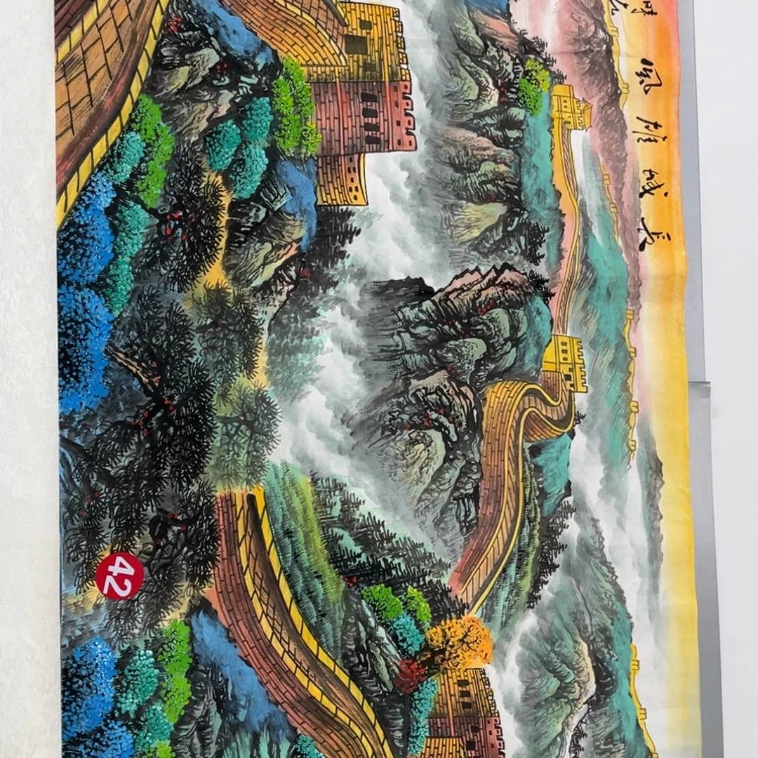 国画长*宣纸手绘，手工作品