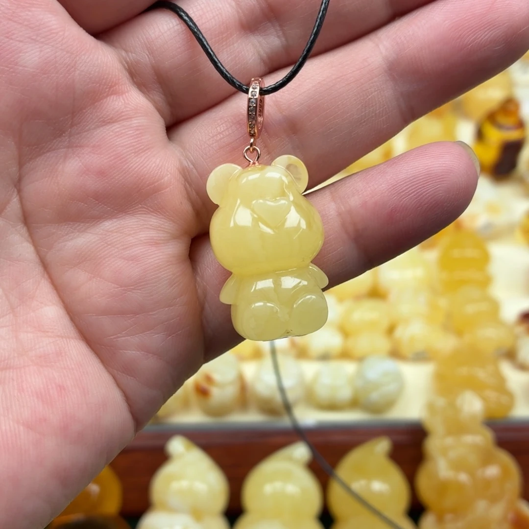 琥珀未镶嵌裸石蜜蜡