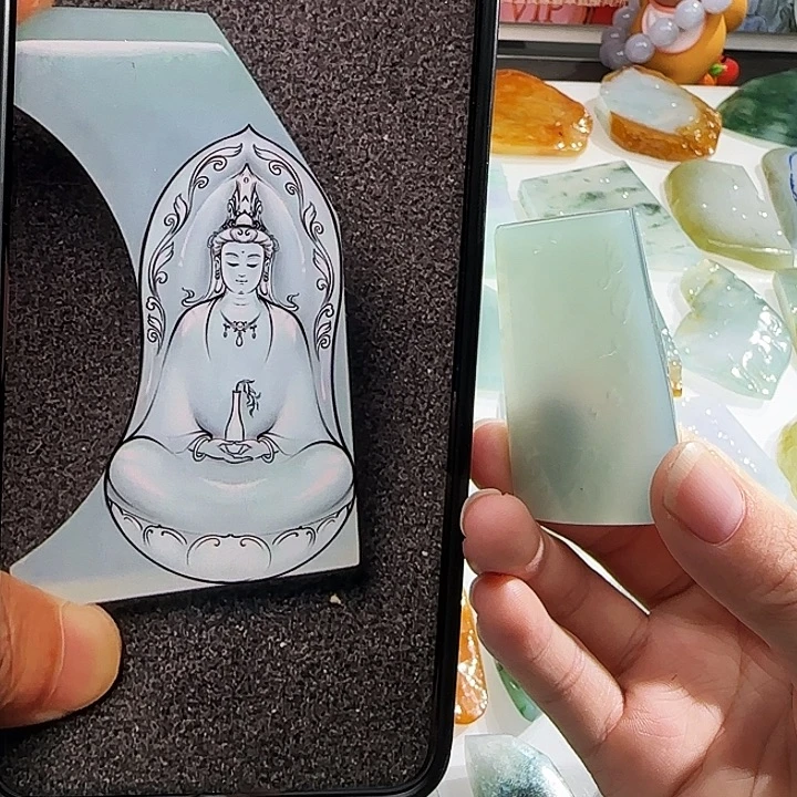 定制翡翠未镶嵌翡翠定制