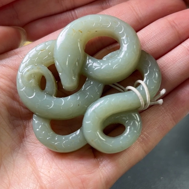 和田玉挂件未镶嵌道*