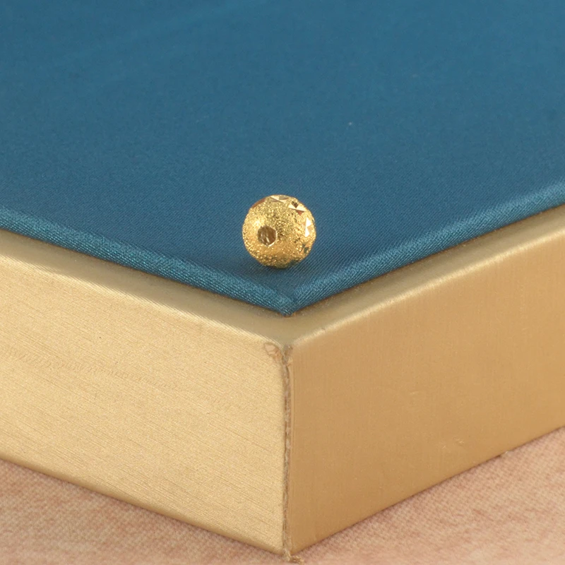 足银银制品 【小魏总珠宝】足银磨砂单珠珠子（7mm+）