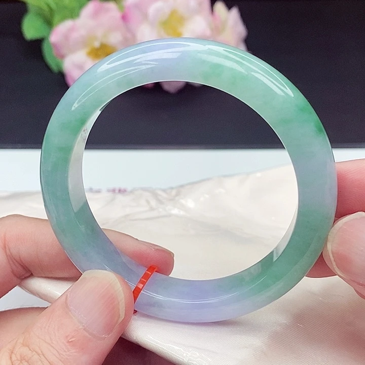 翡翠手镯未镶嵌57.8圈