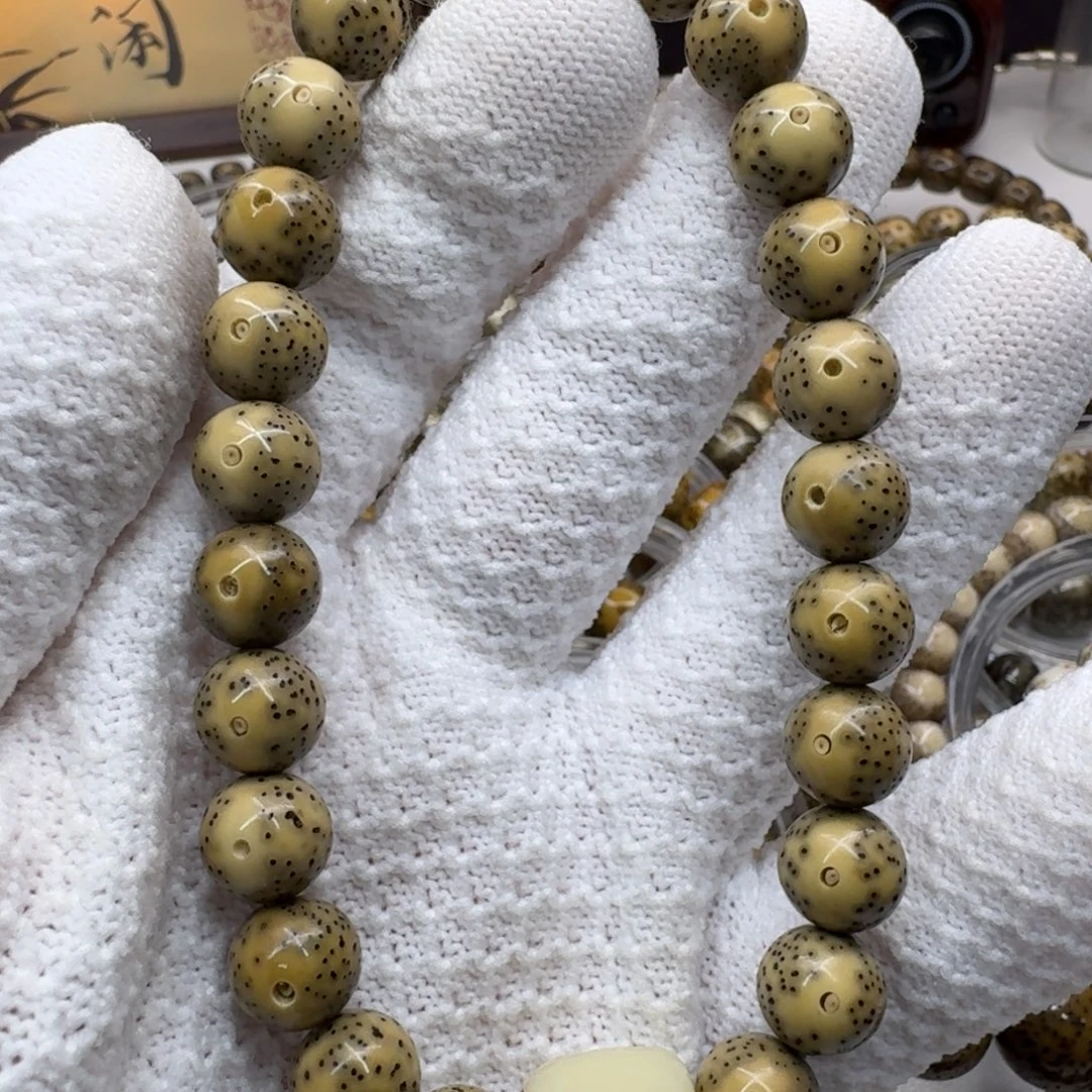 星月菩提吊坠10*10一线天留白手持 不带配饰