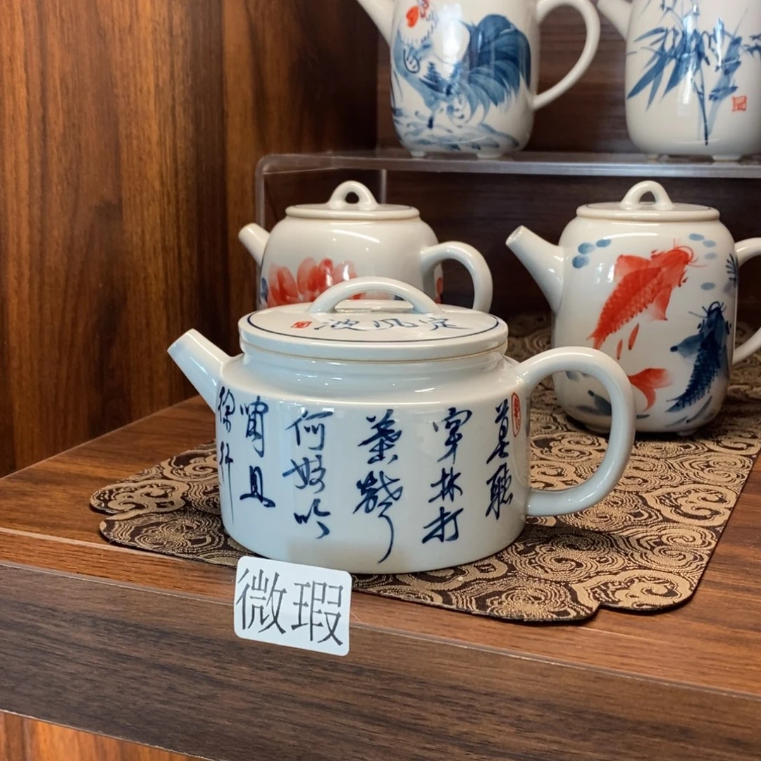 釉下彩手工绘制手工绘制