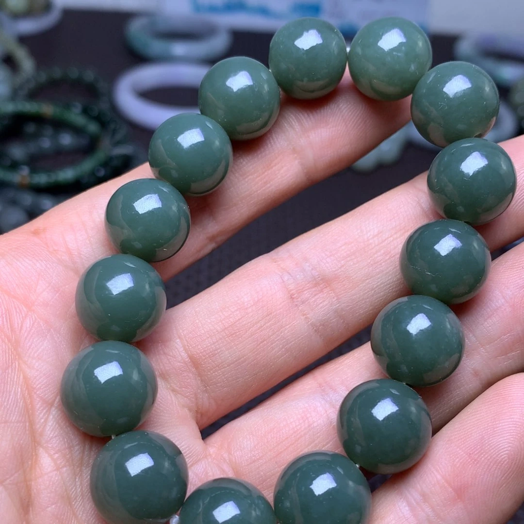 未镶嵌手串和田玉14