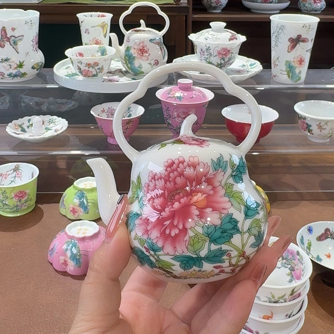 ?****?珐琅彩主人杯茶具套装