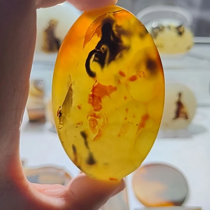 玛瑙/玉髓未镶嵌吊坠(不含链)78号