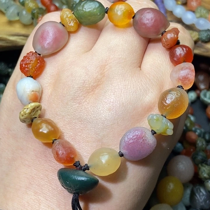 玛瑙/玉髓合金手链