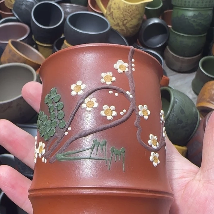 茶杯紫砂全手工紫砂