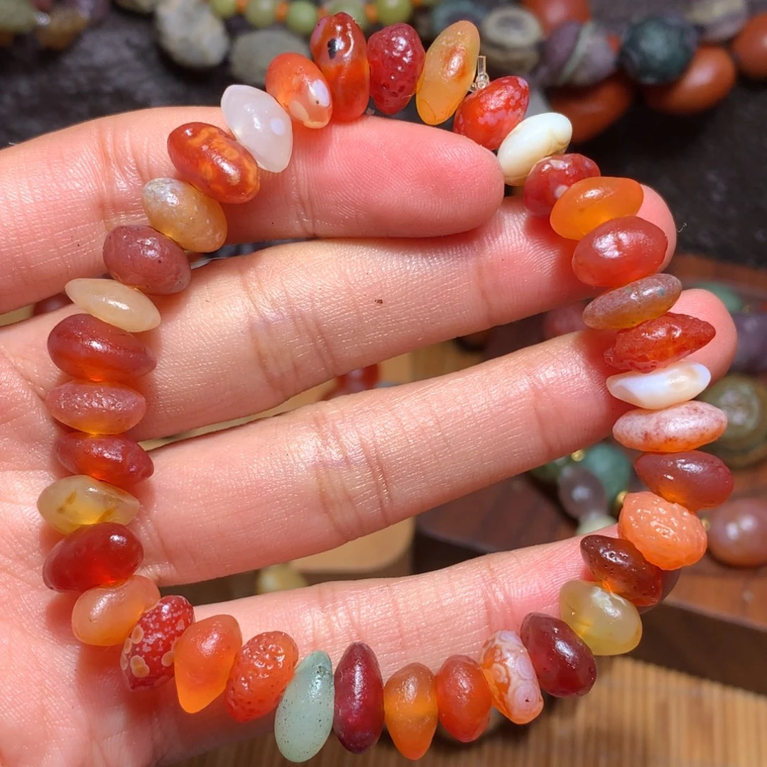 未镶嵌玛瑙/玉髓珠宝半成品