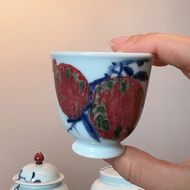 青花釉里红答谢款70c c