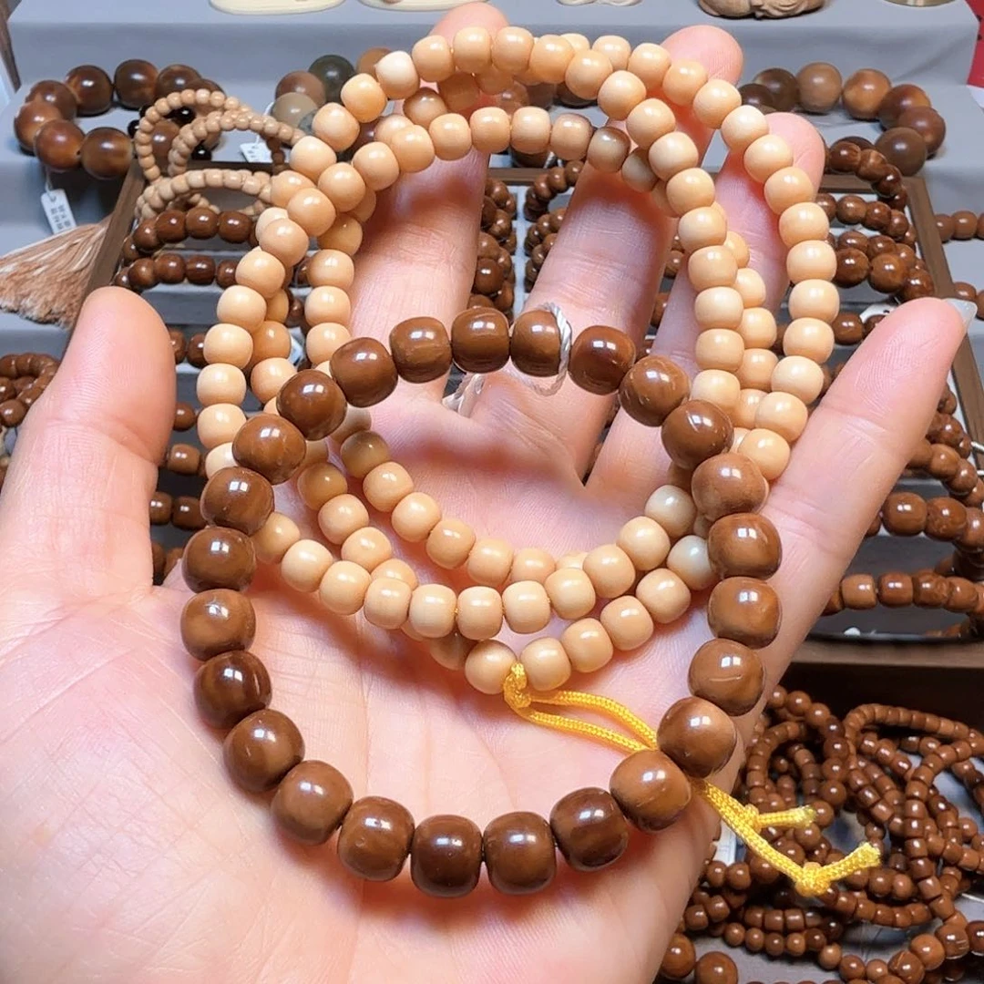 库克手串蝈*库克菩提6*7老型珠114颗龙脊