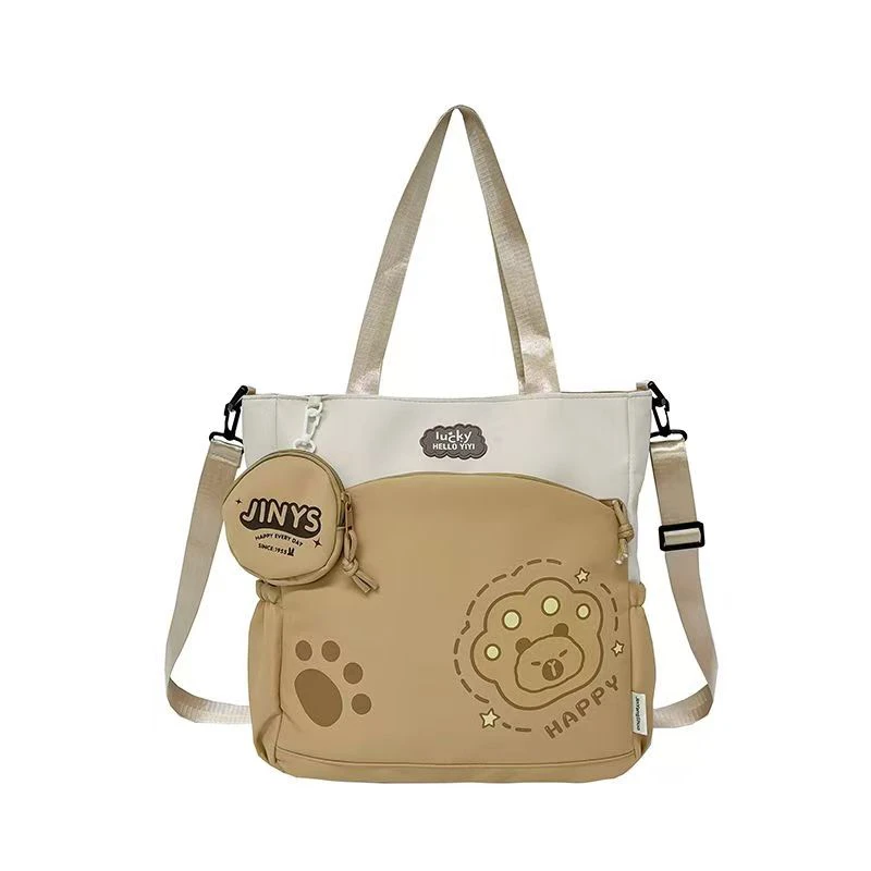 学院风可爱韩版学生单肩包布包单肩休闲手拎包潮流时尚