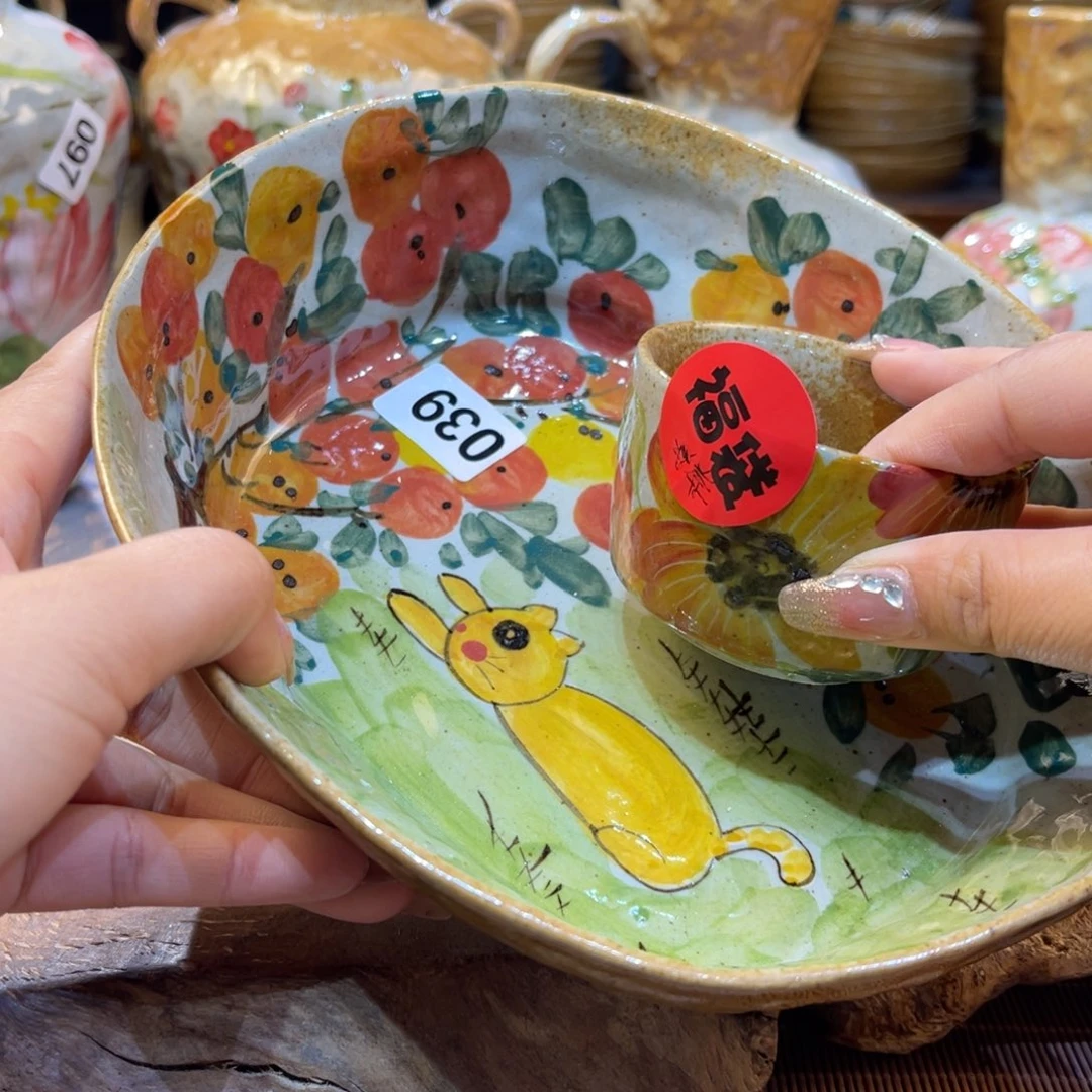 摆件核**姐景德镇手工制作