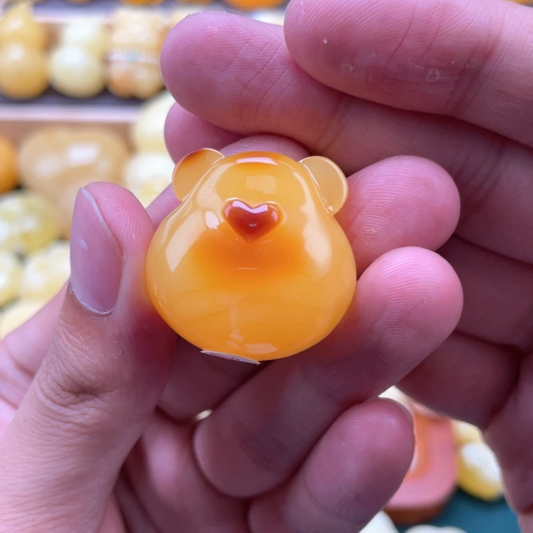 琥珀未镶嵌裸石蜜蜡