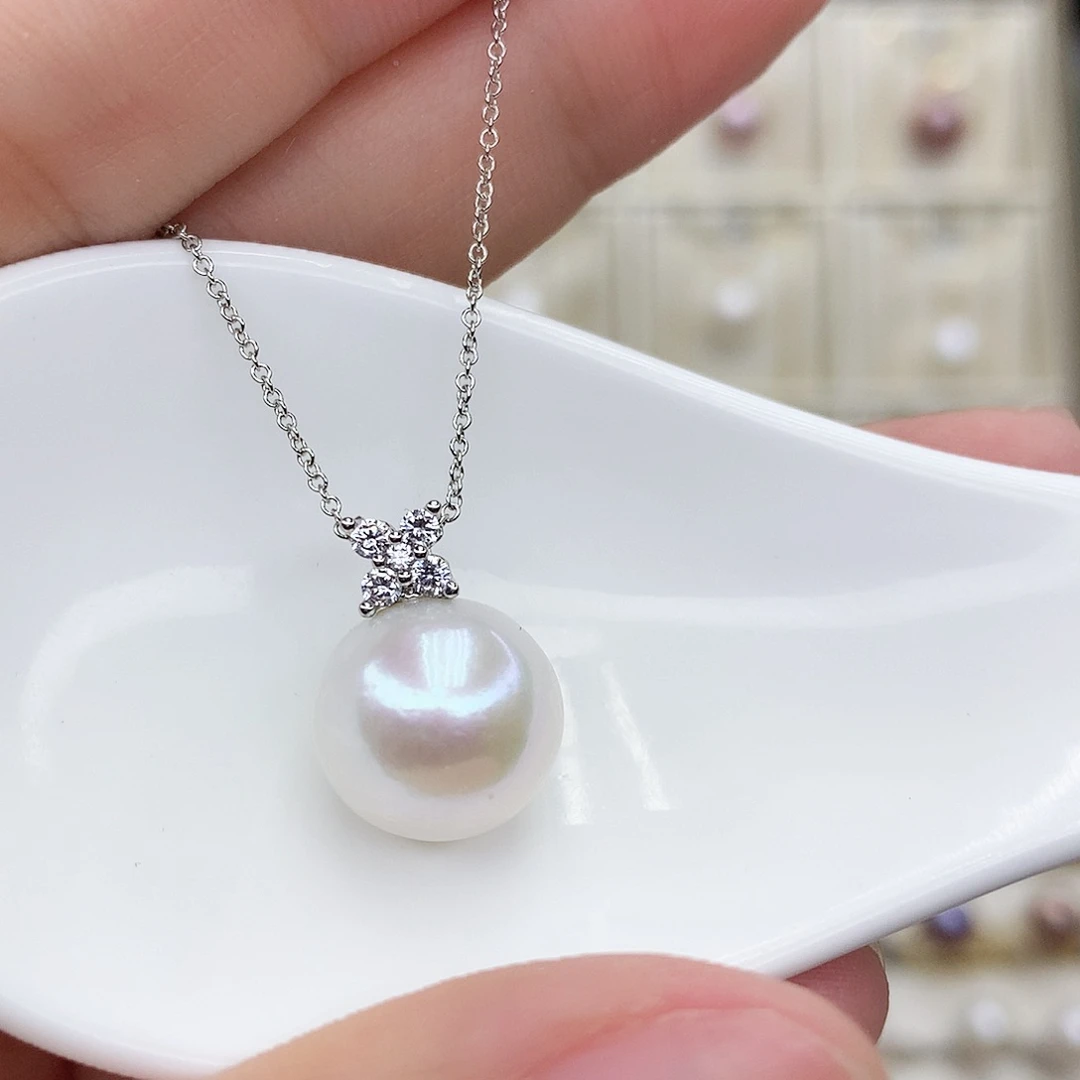 淡水珍珠颈饰合金