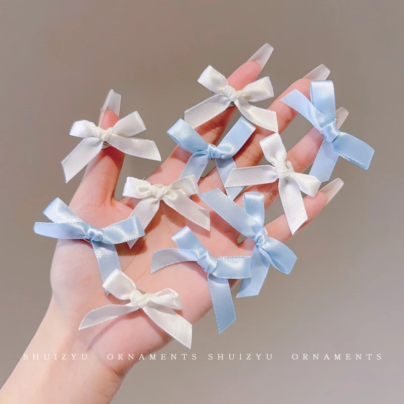 韩系芭蕾风蝴蝶结发夹甜美少女可爱边夹侧边气质鸭嘴夹子头饰发卡