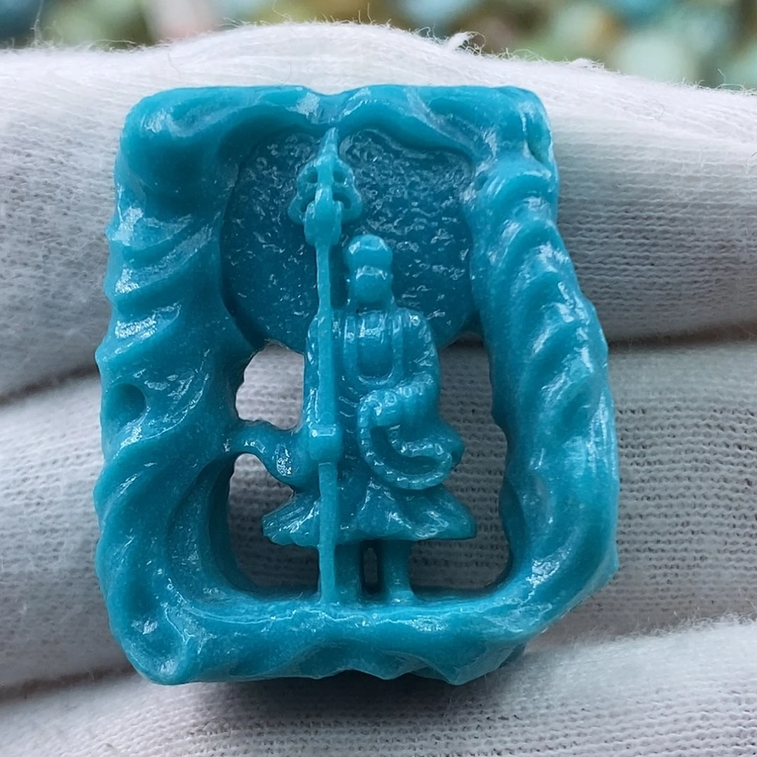 绿松石未镶嵌珠宝奇石