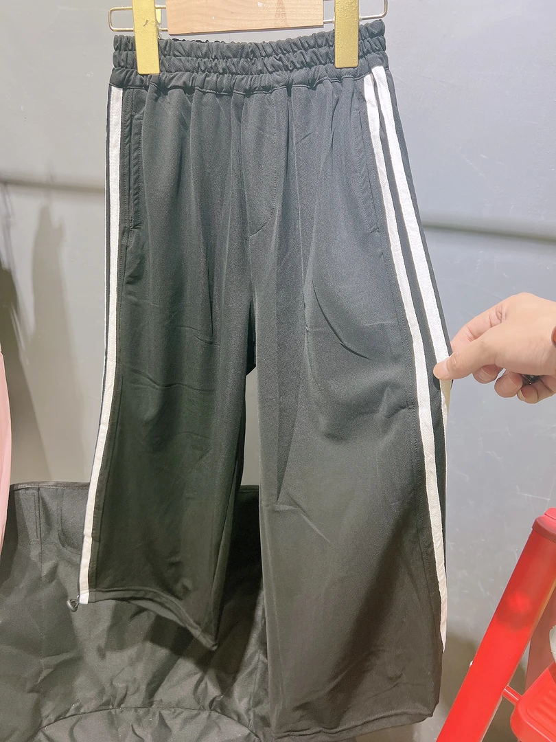 2568-儿童防蚊裤2025夏季复古牌休闲中性百搭长裤