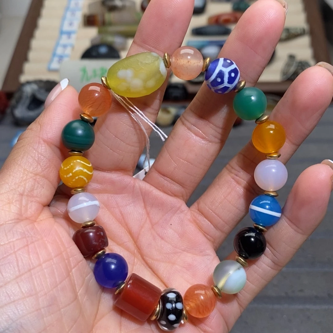 未镶嵌手链玛瑙/玉髓