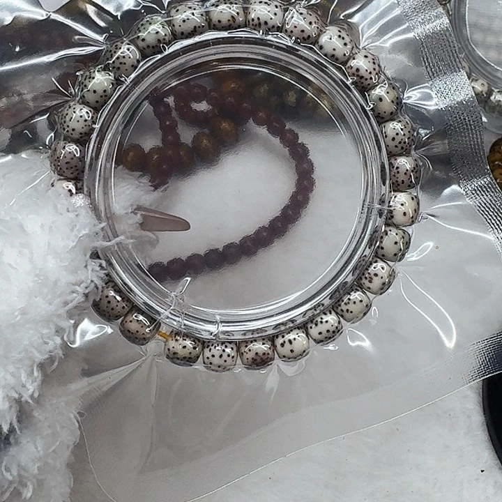 星月菩提手串357殿堂半臂星月菩提河豚87桶单圈