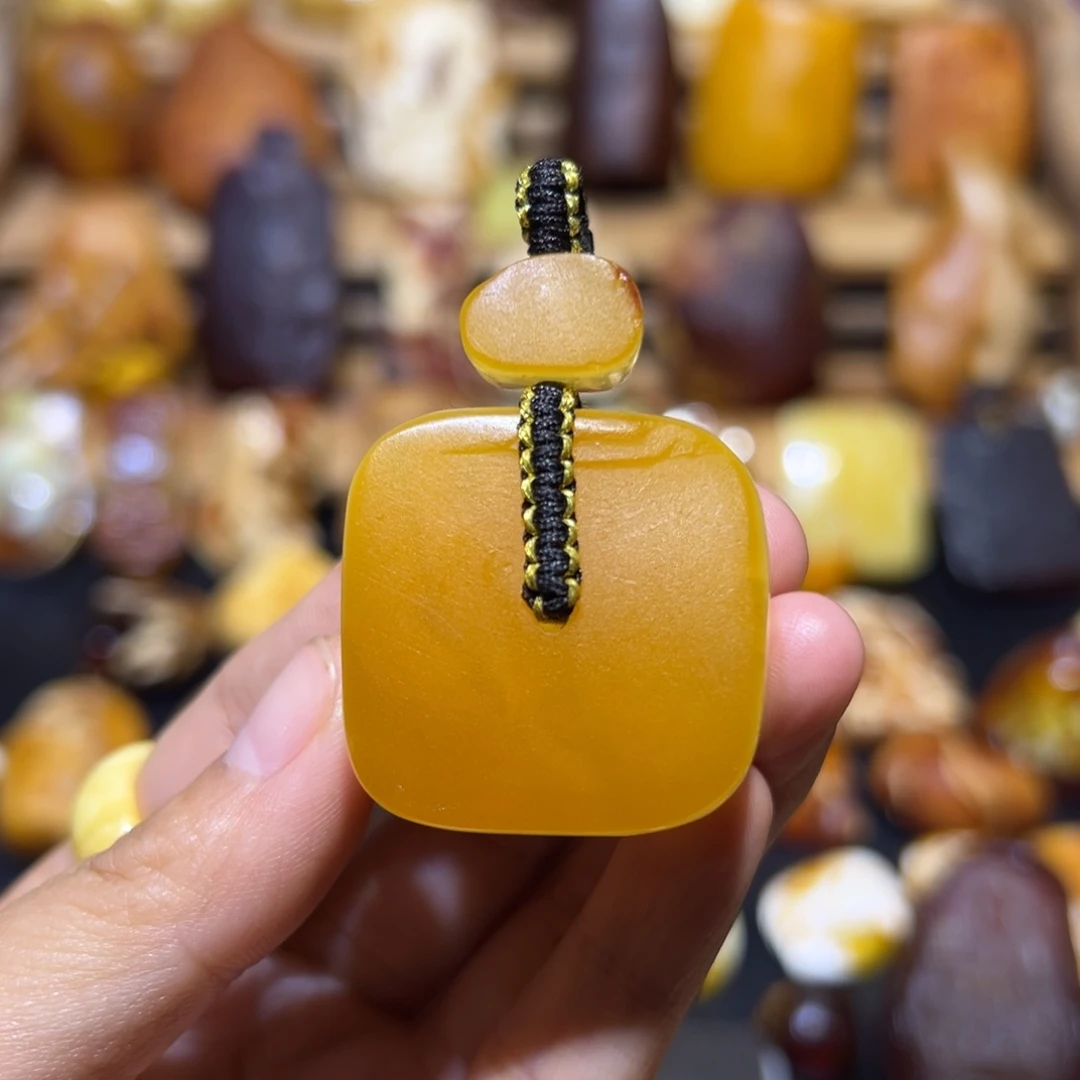 定制琥珀未镶嵌琥珀蜜蜡