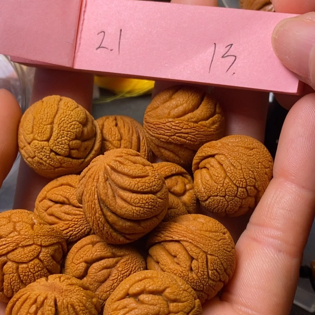 吊坠桃核陕西秦岭山桃核