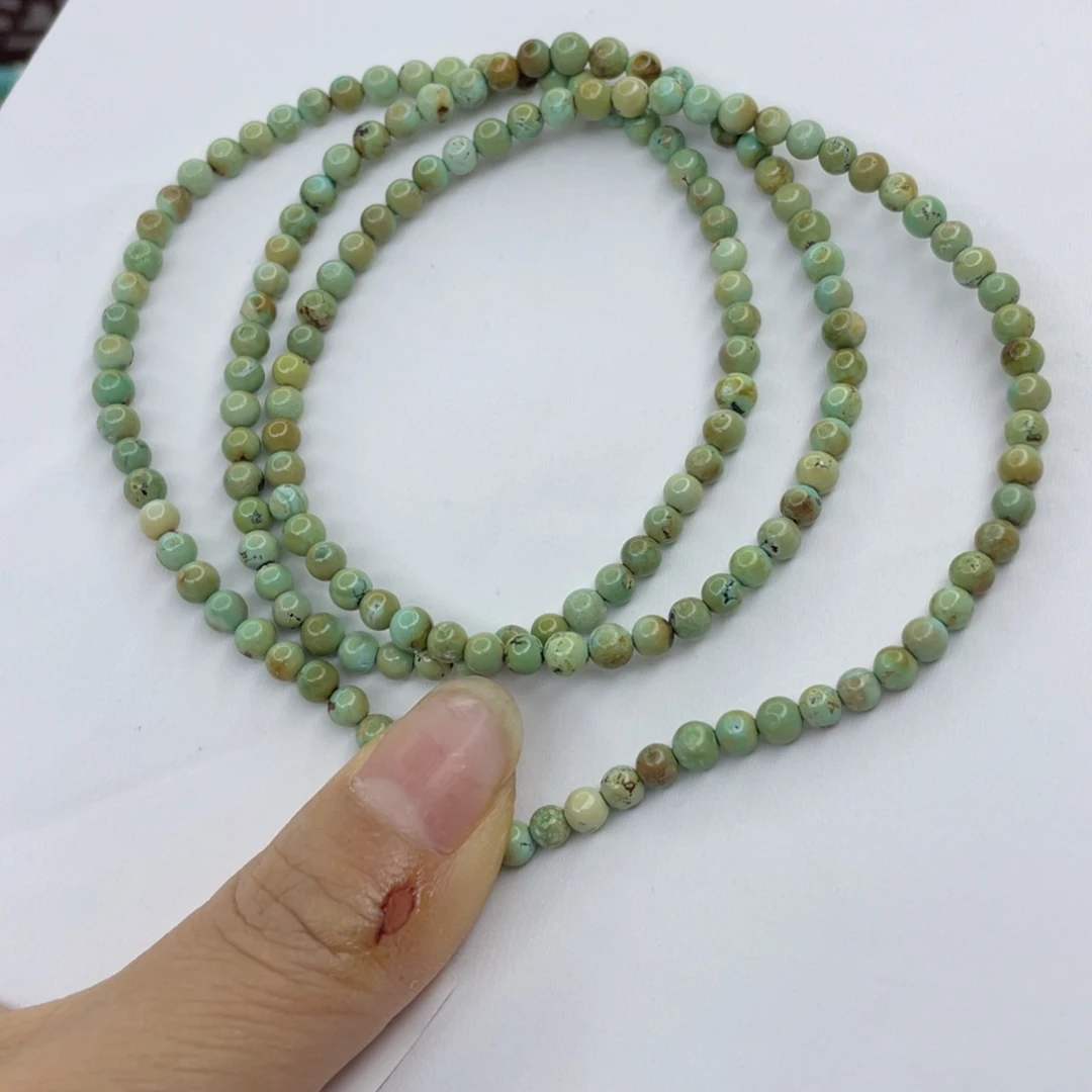 绿松石未镶嵌颈饰