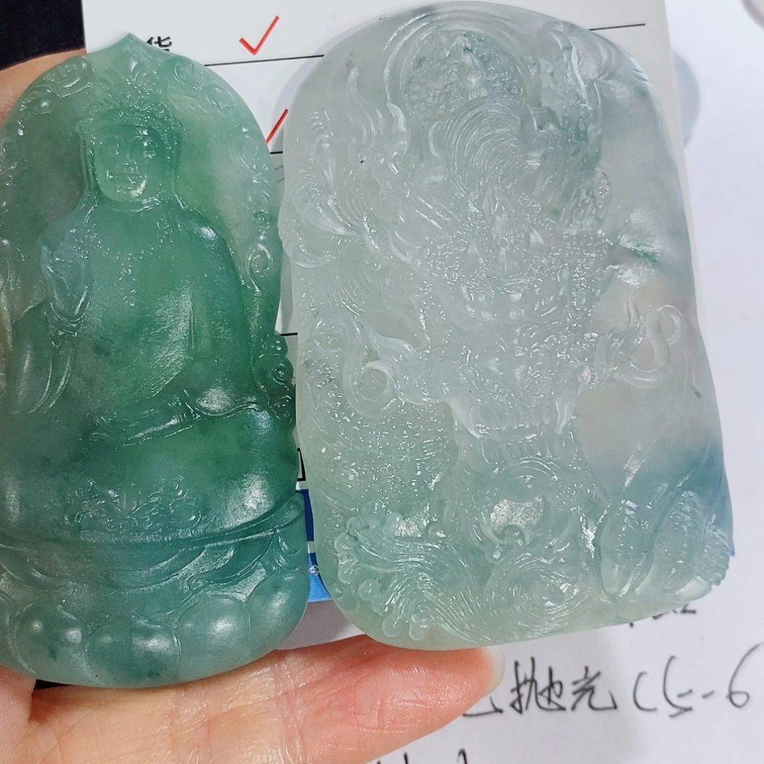 水***坊定制翡翠未镶嵌翡翠