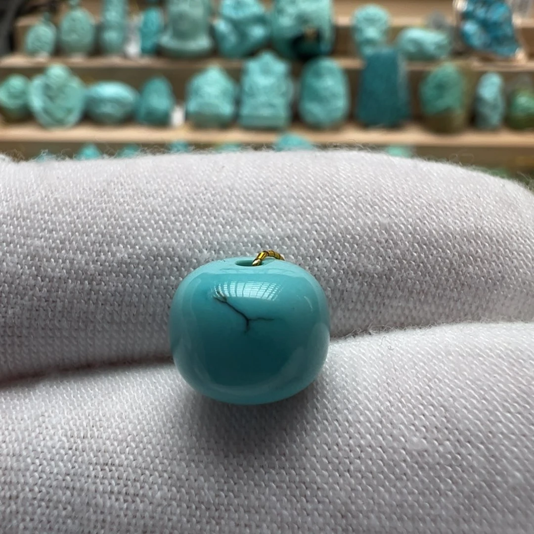 绿松石未镶嵌配饰9.6*7.9