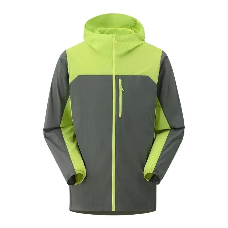 02  GT  户外轻薄透气可收纳连帽防风抗撕裂男女款防晒衣