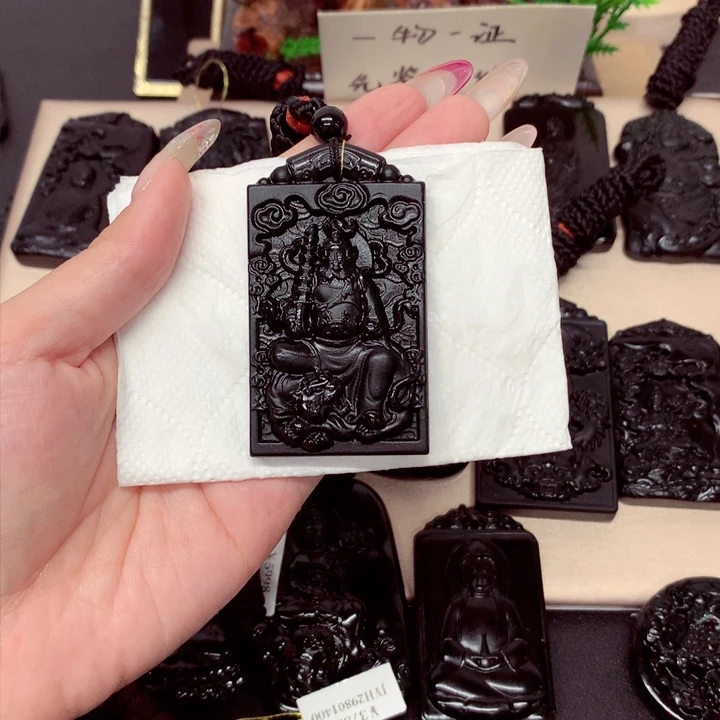 阿*天然a货钢琴黑挂件