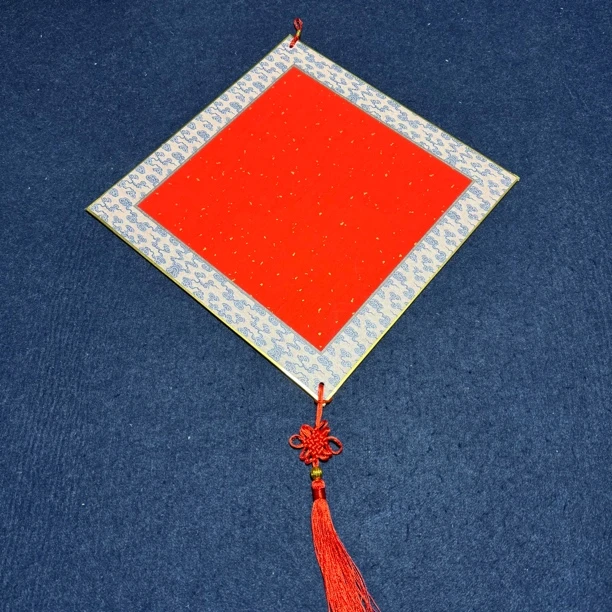 【2026新年中式唐锦福卡】大风堂纳米万年红书法作品福卡纸