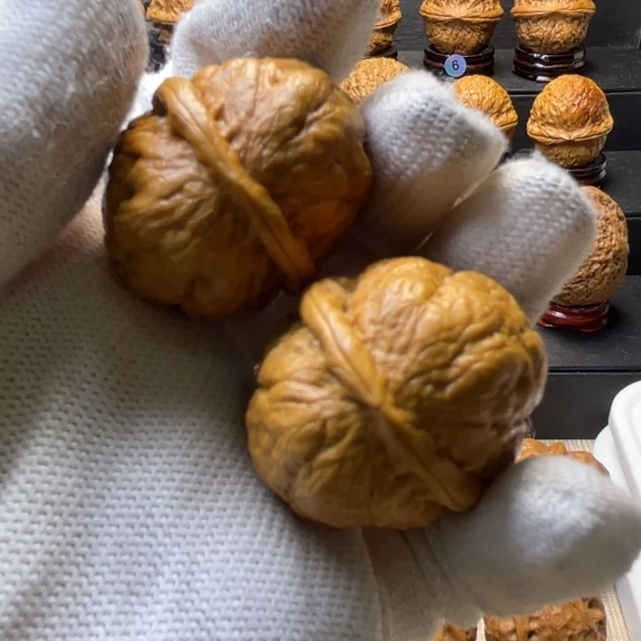 把件文玩核桃Y10貔貅蟾35尺