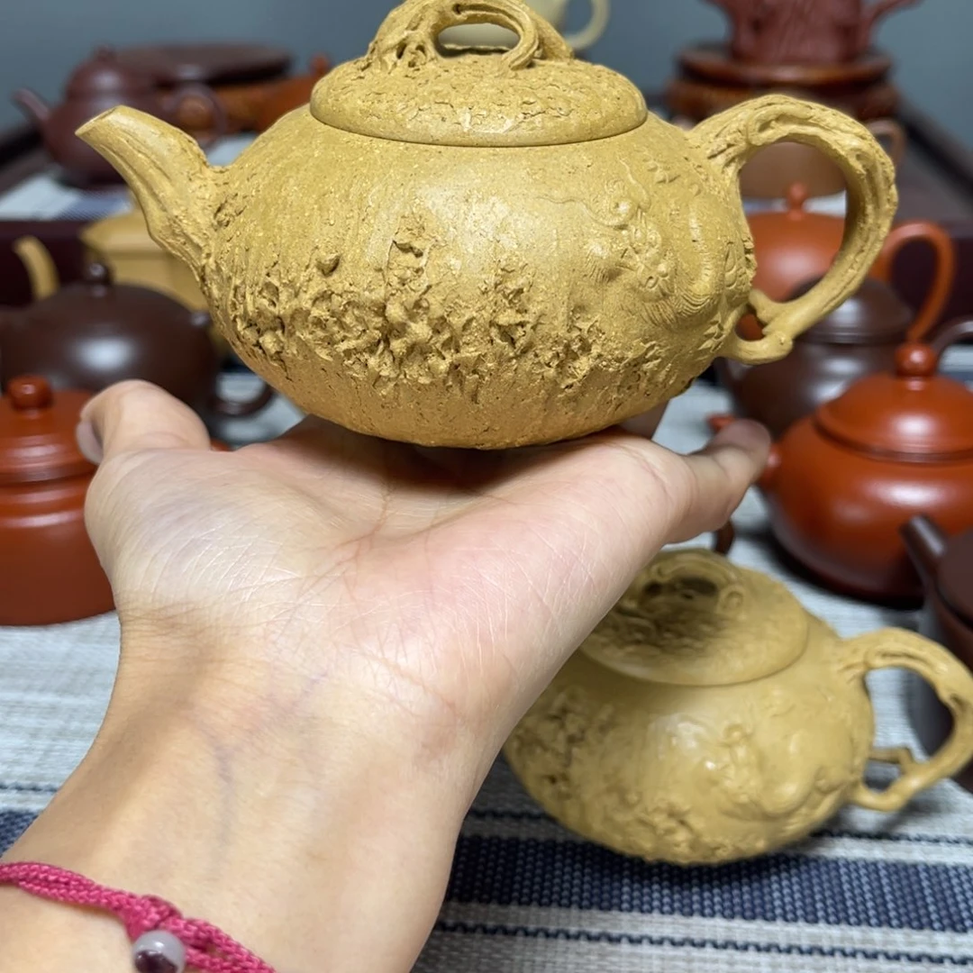 無***名茶壶紫砂全手工供春210cc