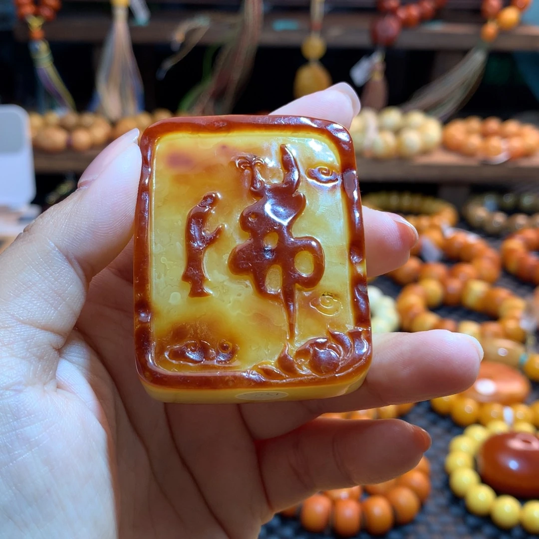 蜜蜡未镶嵌吊坠(不含链)蜜蜡吊坠