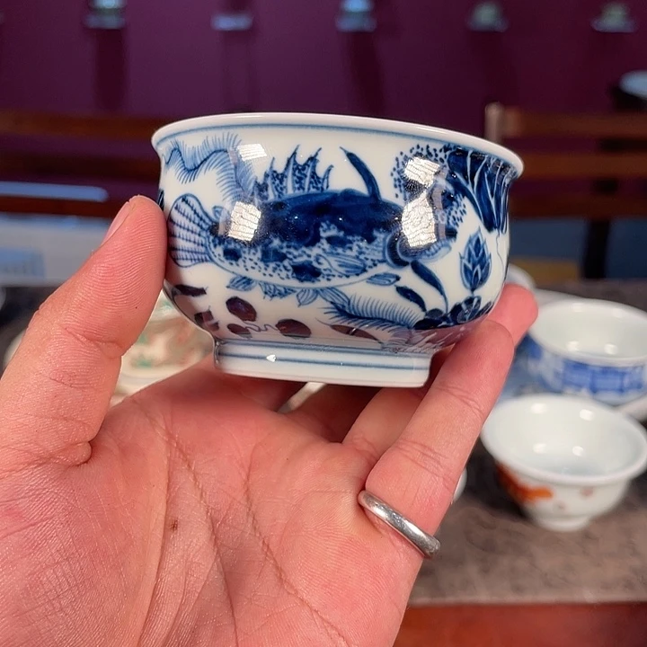 摆件景德镇陶瓷老陶