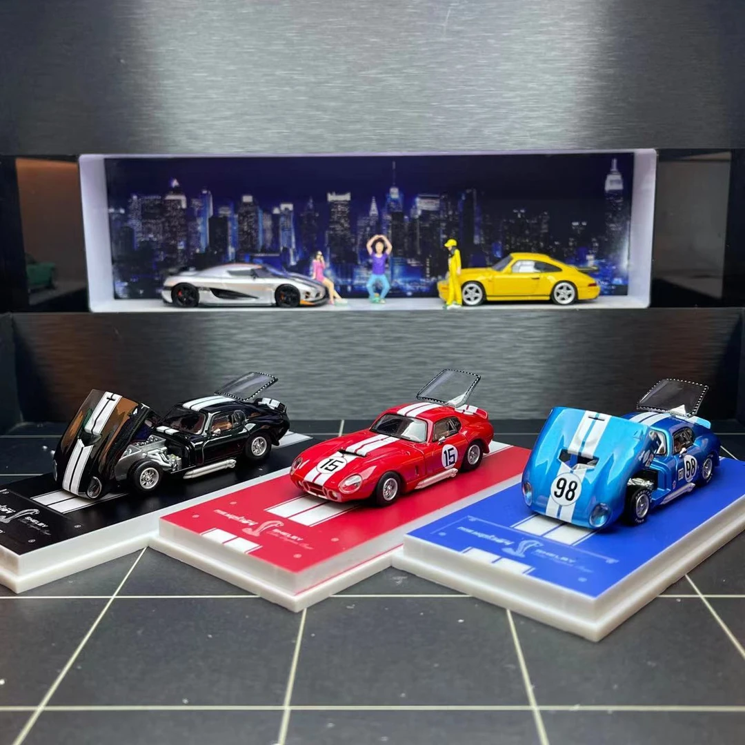 价格已开 现货Fine Works FW 1:64 谢尔比 美系赛车 合金车模