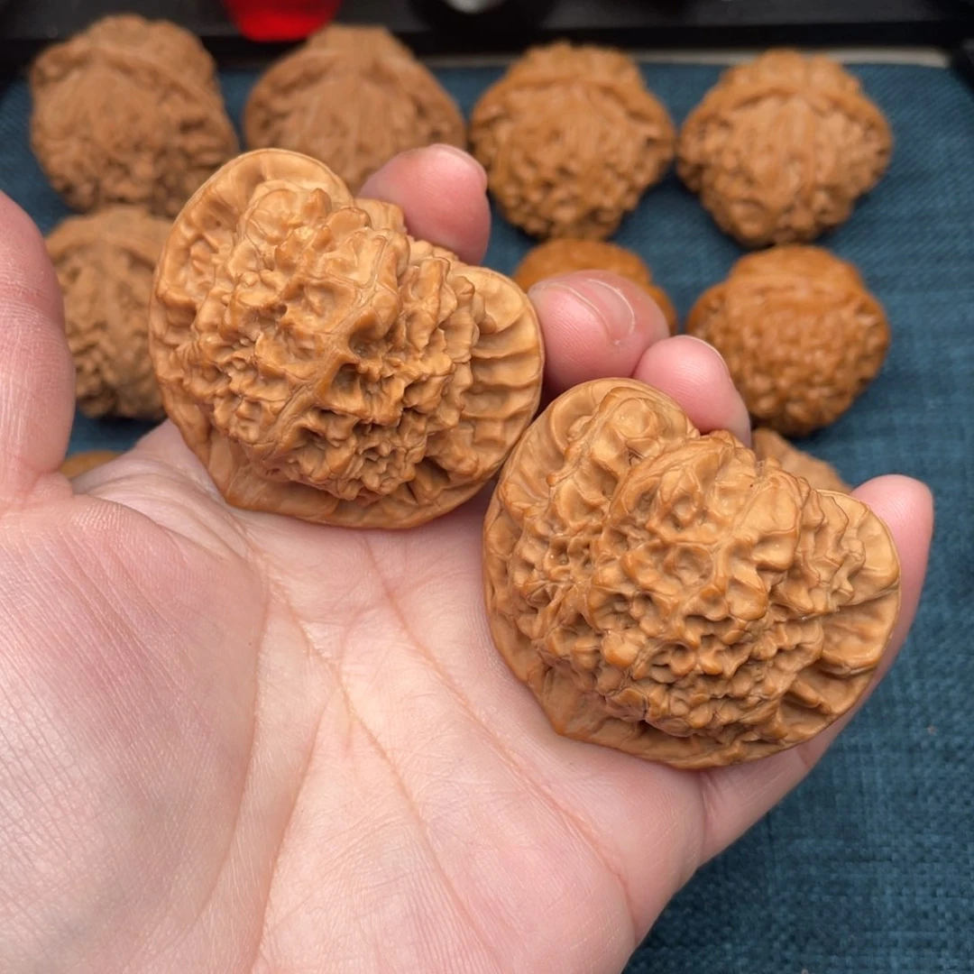 文玩核桃把件全品大官帽49