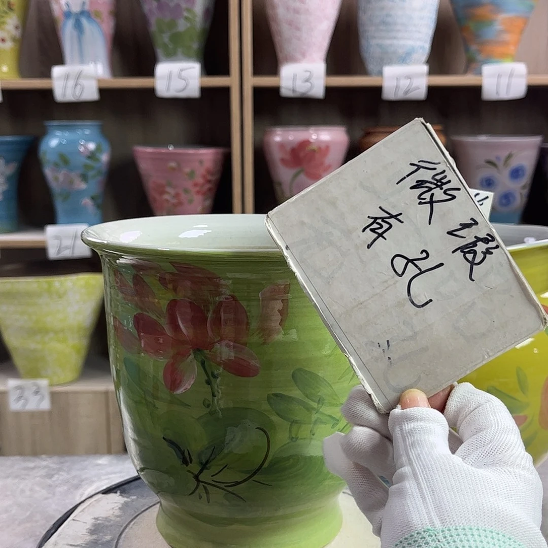 景德镇陶瓷花盆花盆