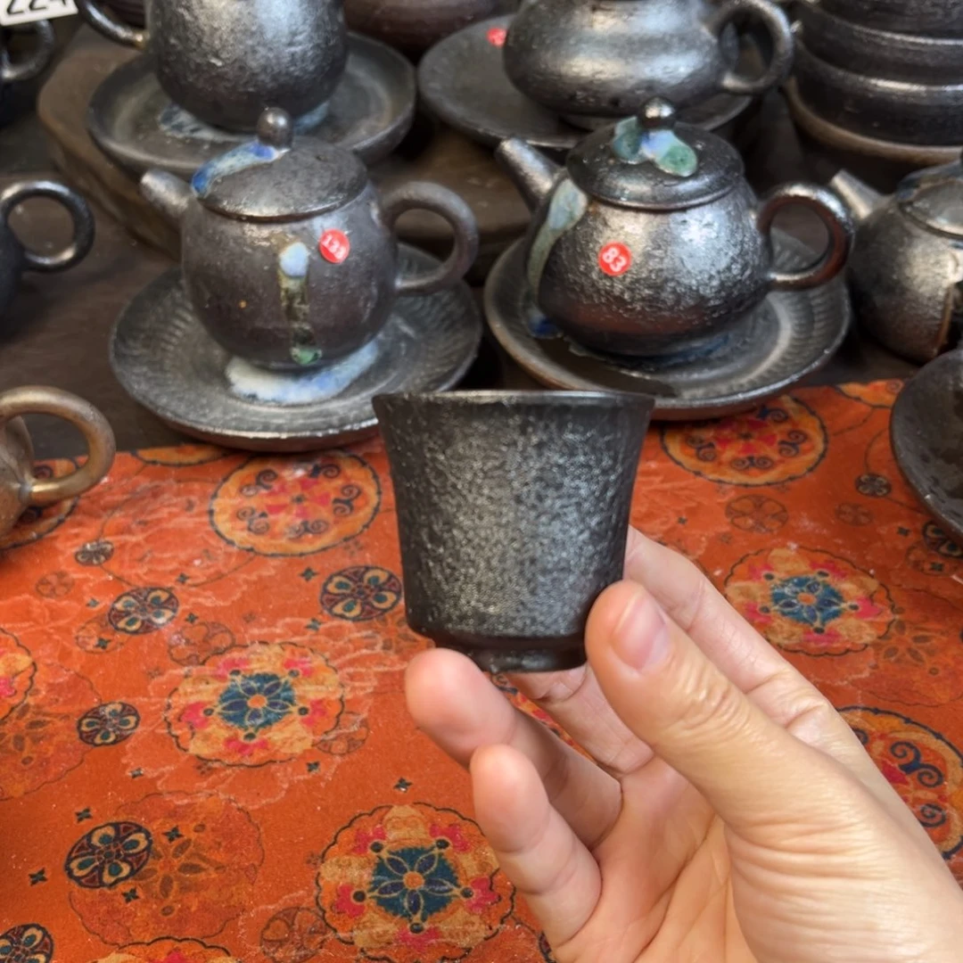 大***河柴烧茶器柴烧茶器